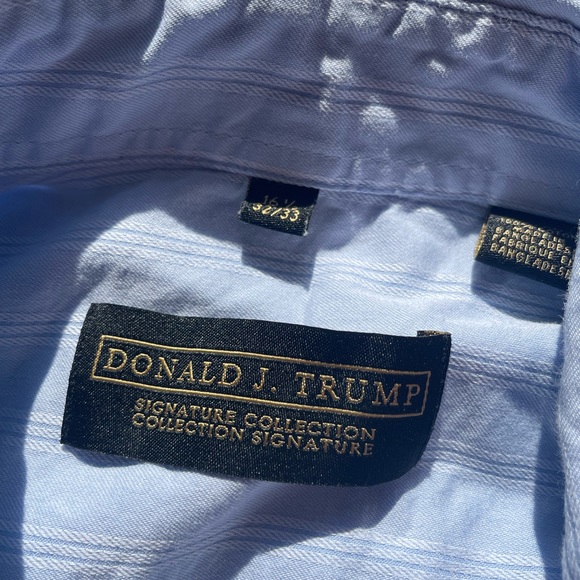 Donald J Trump Button Up Dress Shirt - Picture 3 of 4